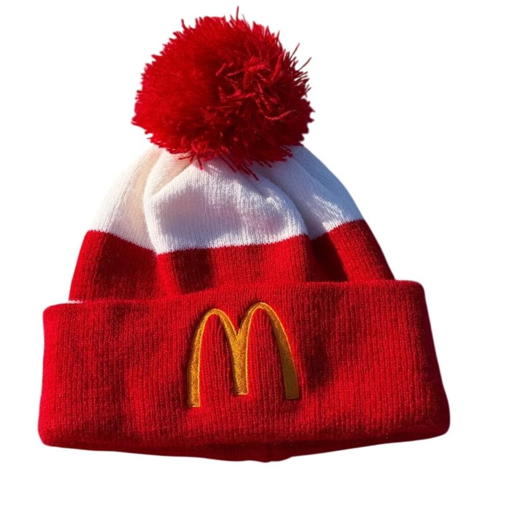 McDonald's Winter Hat - Red/White/Yellow